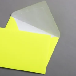 Neon Briefumschläge DIN B6 - Neon Gelb