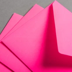 Neon Briefumschläge DIN C6 - Neon Pink