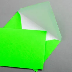 Neon Briefumschläge DIN C6 - Neon Grün