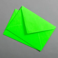 Neon Briefumschläge DIN C6 - Neon Grün