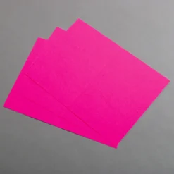 Neon Karten DIN B6 hochdoppelt - Neon Pink
