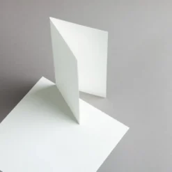 Opaline Karten DIN lang Hochdoppelt