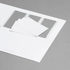 Promaxx Visitenkarten Weiß 89 x 51 mm