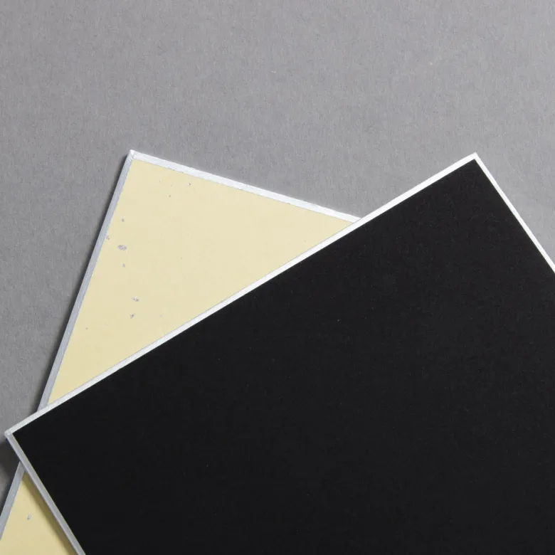Shikishi Karten Schwarz 136 x 121 mm