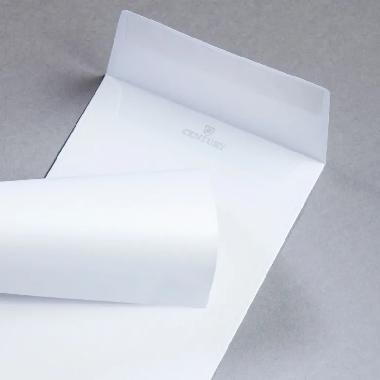 Sirio Pearl Briefumschläge DIN lang Ice White