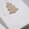 Sternregen 25 Weihnachtskarten im Set